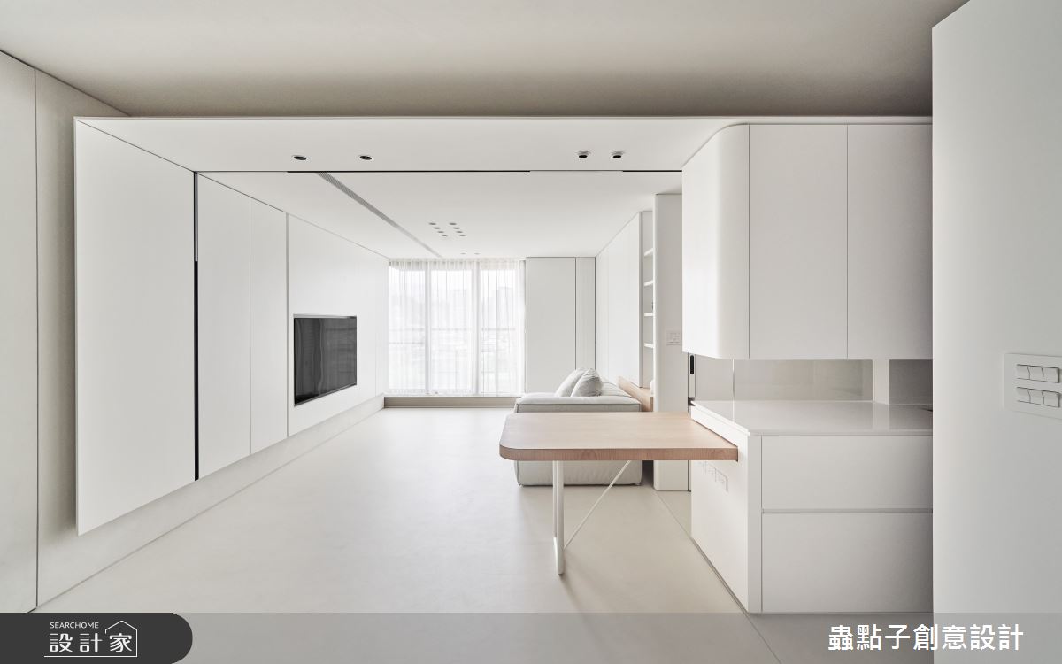 21坪新成屋(5年以下)＿北歐風客廳餐廳案例圖片＿蟲點子創意設計＿蟲點子_108之17