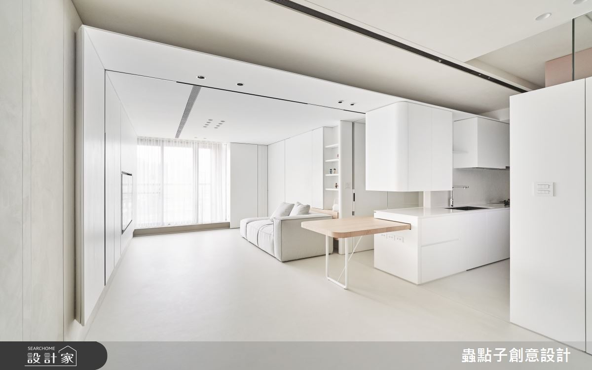 21坪新成屋(5年以下)＿北歐風客廳餐廳廚房案例圖片＿蟲點子創意設計＿蟲點子_108之21