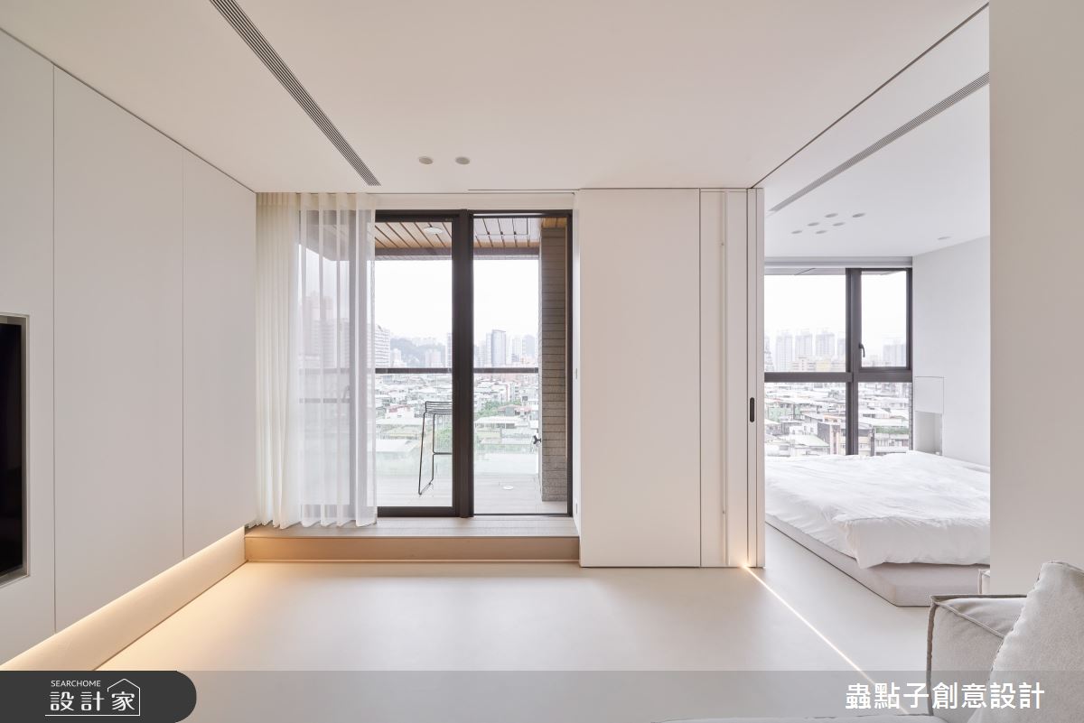 21坪新成屋(5年以下)＿北歐風客廳臥室案例圖片＿蟲點子創意設計＿蟲點子_108之40