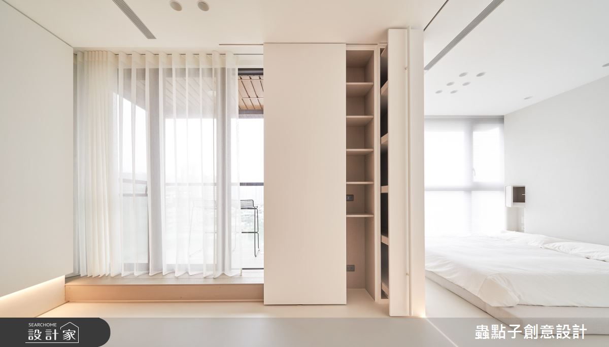 21坪新成屋(5年以下)＿北歐風客廳臥室案例圖片＿蟲點子創意設計＿蟲點子_108之41