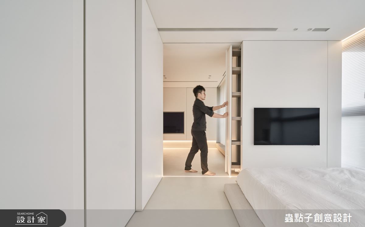 21坪新成屋(5年以下)＿北歐風臥室案例圖片＿蟲點子創意設計＿蟲點子_108之46