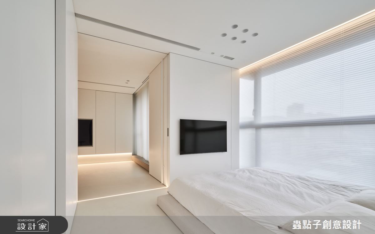 21坪新成屋(5年以下)＿北歐風臥室案例圖片＿蟲點子創意設計＿蟲點子_108之45