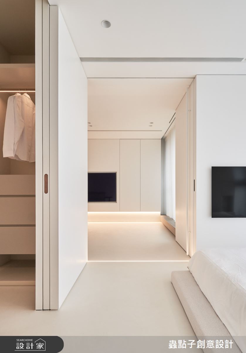 21坪新成屋(5年以下)＿北歐風臥室更衣間案例圖片＿蟲點子創意設計＿蟲點子_108之49