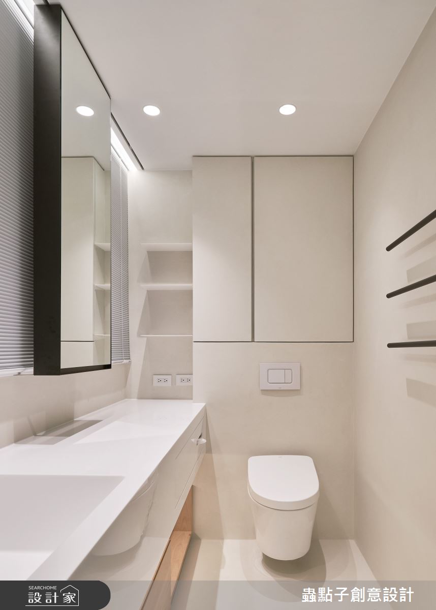 21坪新成屋(5年以下)＿北歐風浴室案例圖片＿蟲點子創意設計＿蟲點子_108之61