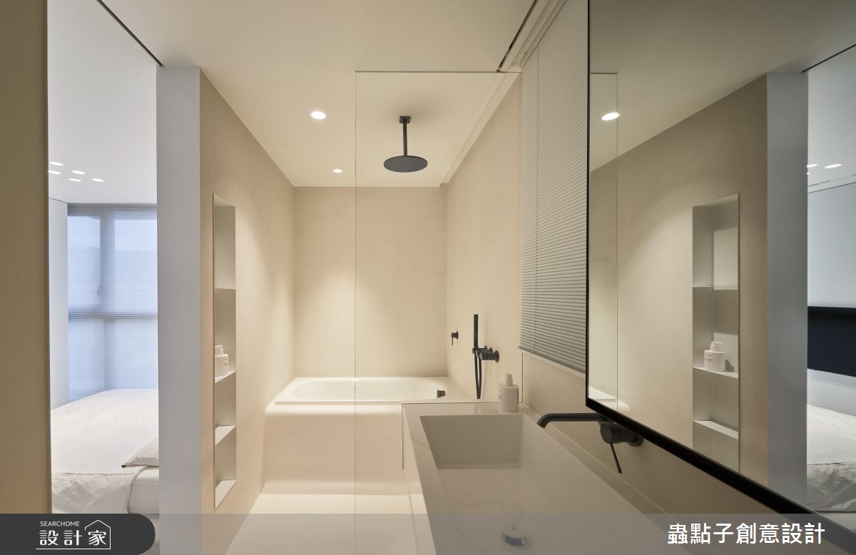 21坪新成屋(5年以下)＿北歐風浴室案例圖片＿蟲點子創意設計＿蟲點子_108之59