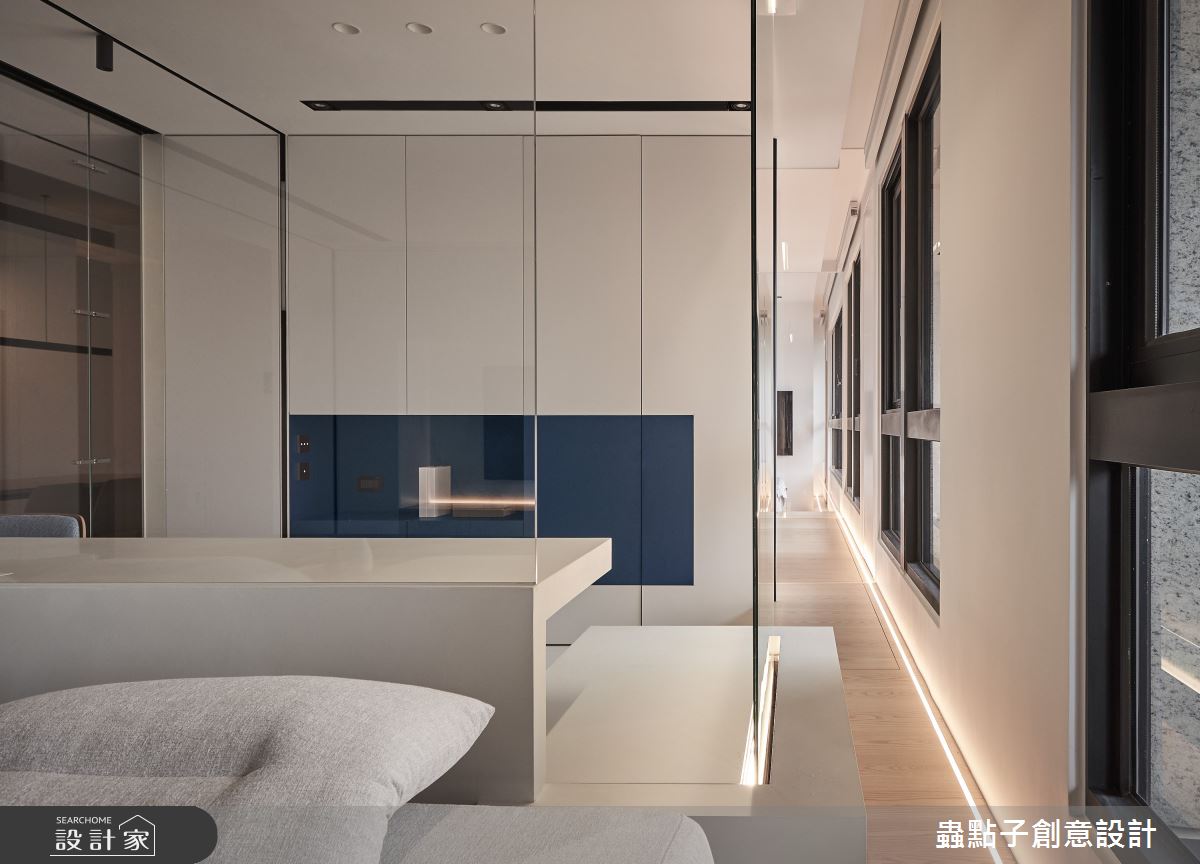 50坪新成屋(5年以下)＿簡約風客廳書房臥榻案例圖片＿蟲點子創意設計＿蟲點子_109之31