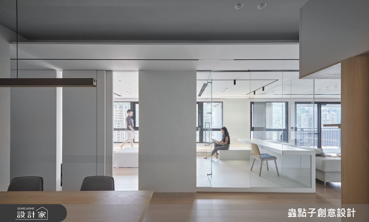 50坪新成屋(5年以下)＿簡約風餐廳書房兒童房兒童房客房多功能室案例圖片＿蟲點子創意設計＿蟲點子_109之38