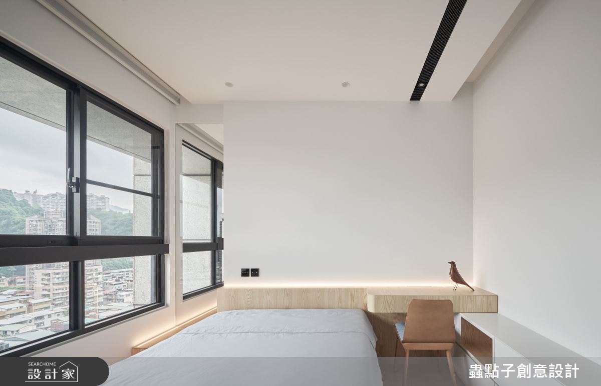 50坪新成屋(5年以下)＿簡約風臥室案例圖片＿蟲點子創意設計＿蟲點子_109之43