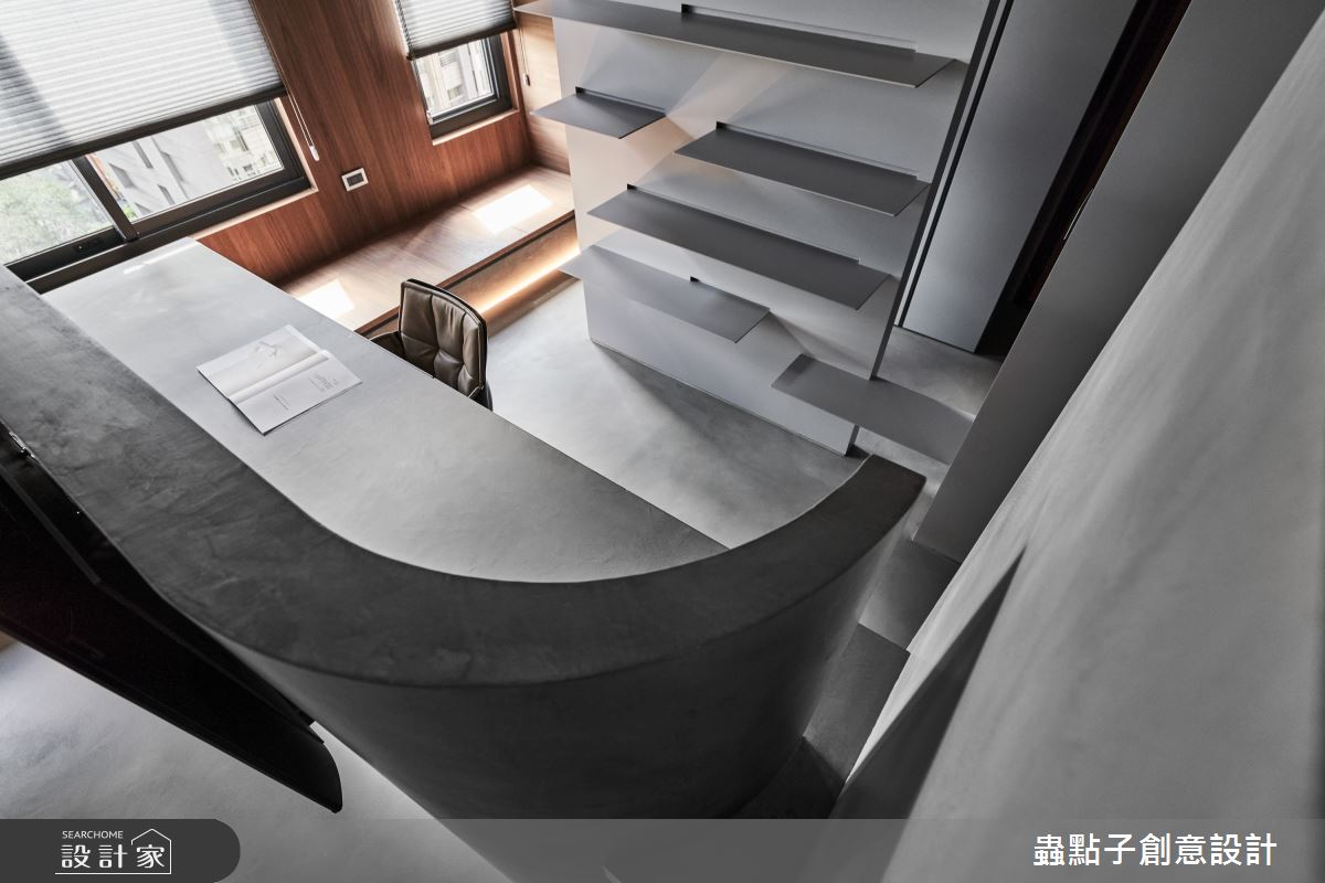 35坪老屋(16~30年)＿北歐風書房臥榻案例圖片＿蟲點子創意設計＿蟲點子_111之3