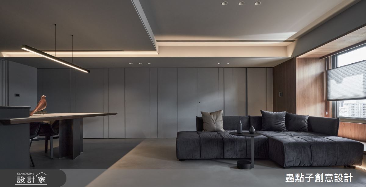 35坪老屋(16~30年)＿北歐風客廳餐廳中島案例圖片＿蟲點子創意設計＿蟲點子_111之12