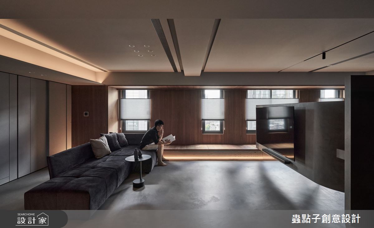 35坪老屋(16~30年)＿北歐風客廳臥榻案例圖片＿蟲點子創意設計＿蟲點子_111之10