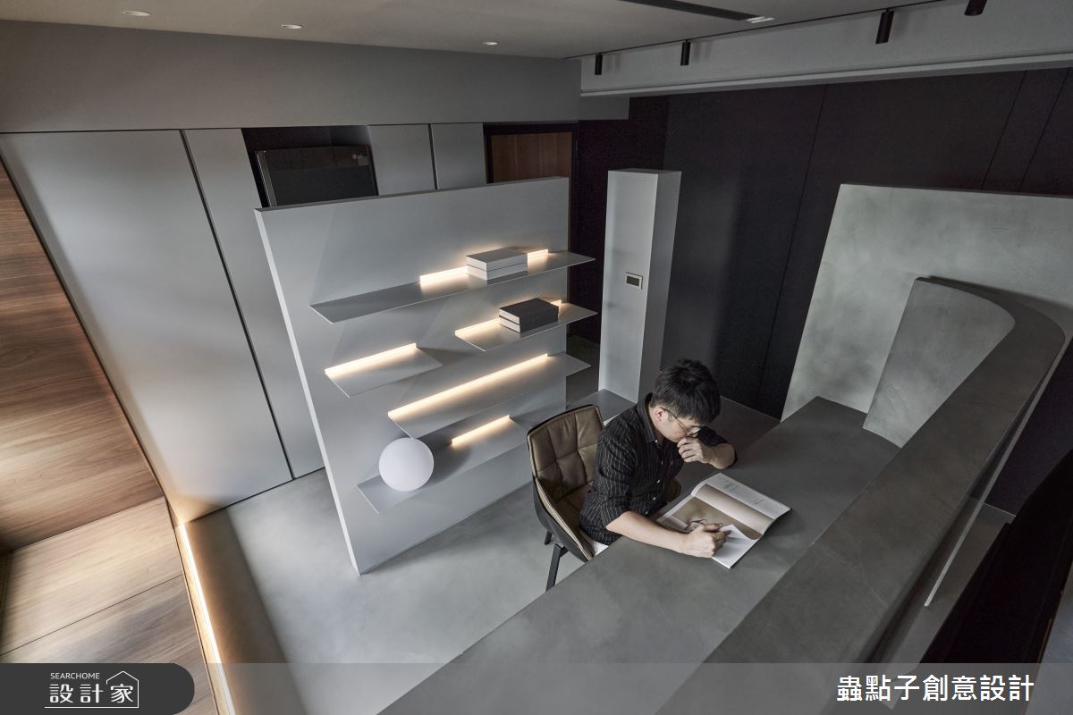 35坪老屋(16~30年)＿北歐風書房臥榻案例圖片＿蟲點子創意設計＿蟲點子_111之5