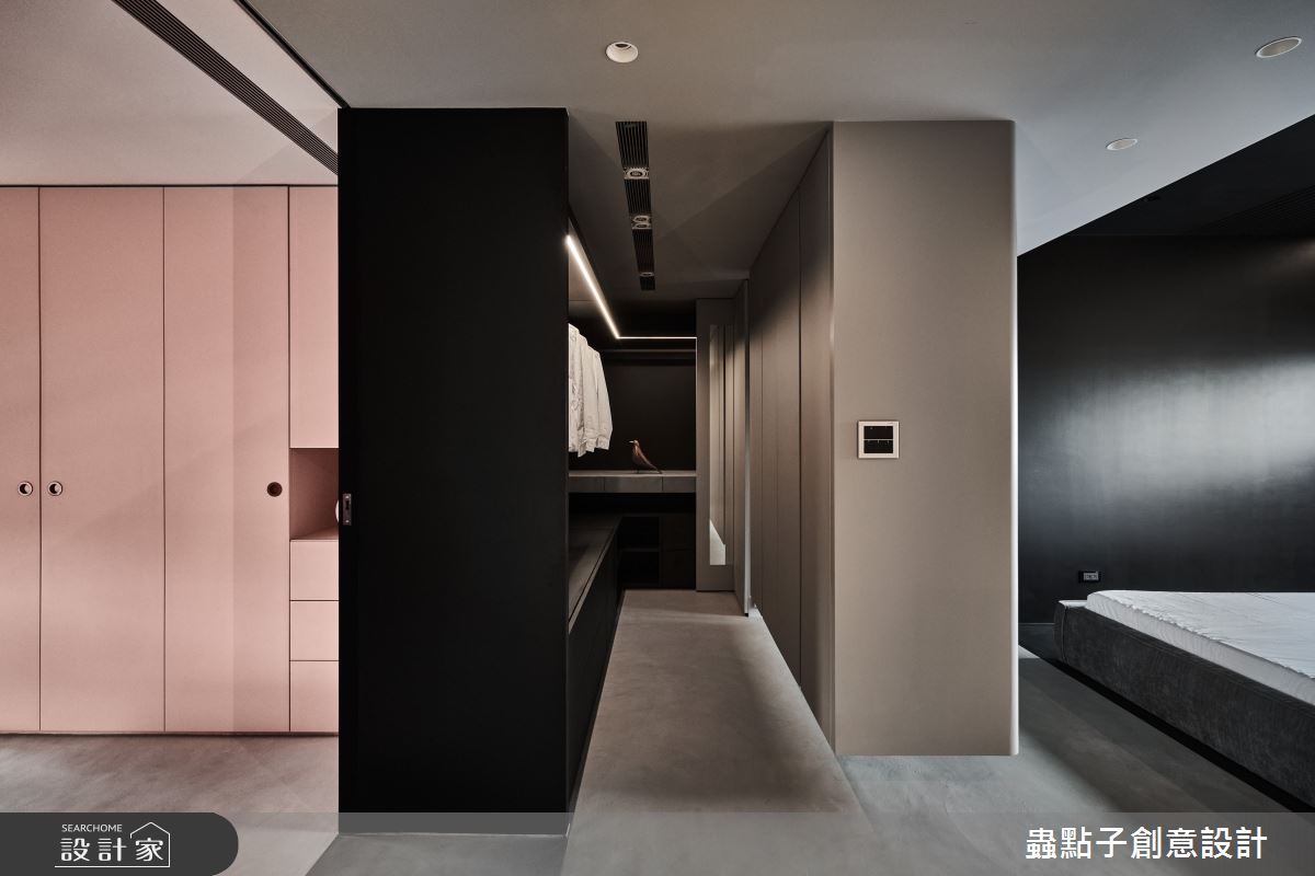 35坪老屋(16~30年)＿北歐風臥室更衣間案例圖片＿蟲點子創意設計＿蟲點子_111之30