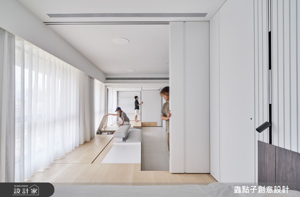 26坪新成屋(5年以下)＿北歐風臥室臥榻案例圖片＿蟲點子創意設計＿蟲點子_112之24
