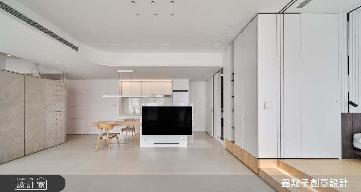 26坪新成屋(5年以下)＿北歐風客廳餐廳儲藏室案例圖片＿蟲點子創意設計＿蟲點子_112之25