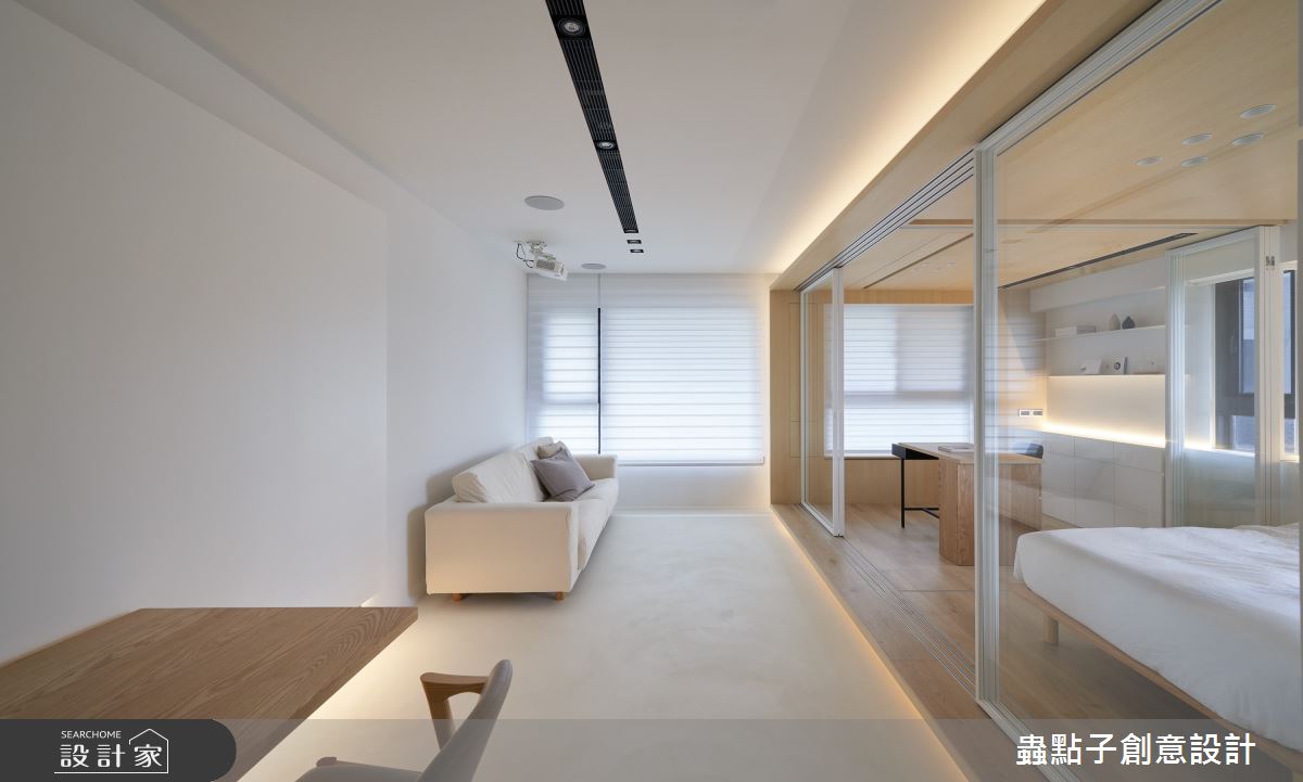 15坪新成屋(5年以下)＿北歐風客廳餐廳臥室書房案例圖片＿蟲點子創意設計＿蟲點子_113之10