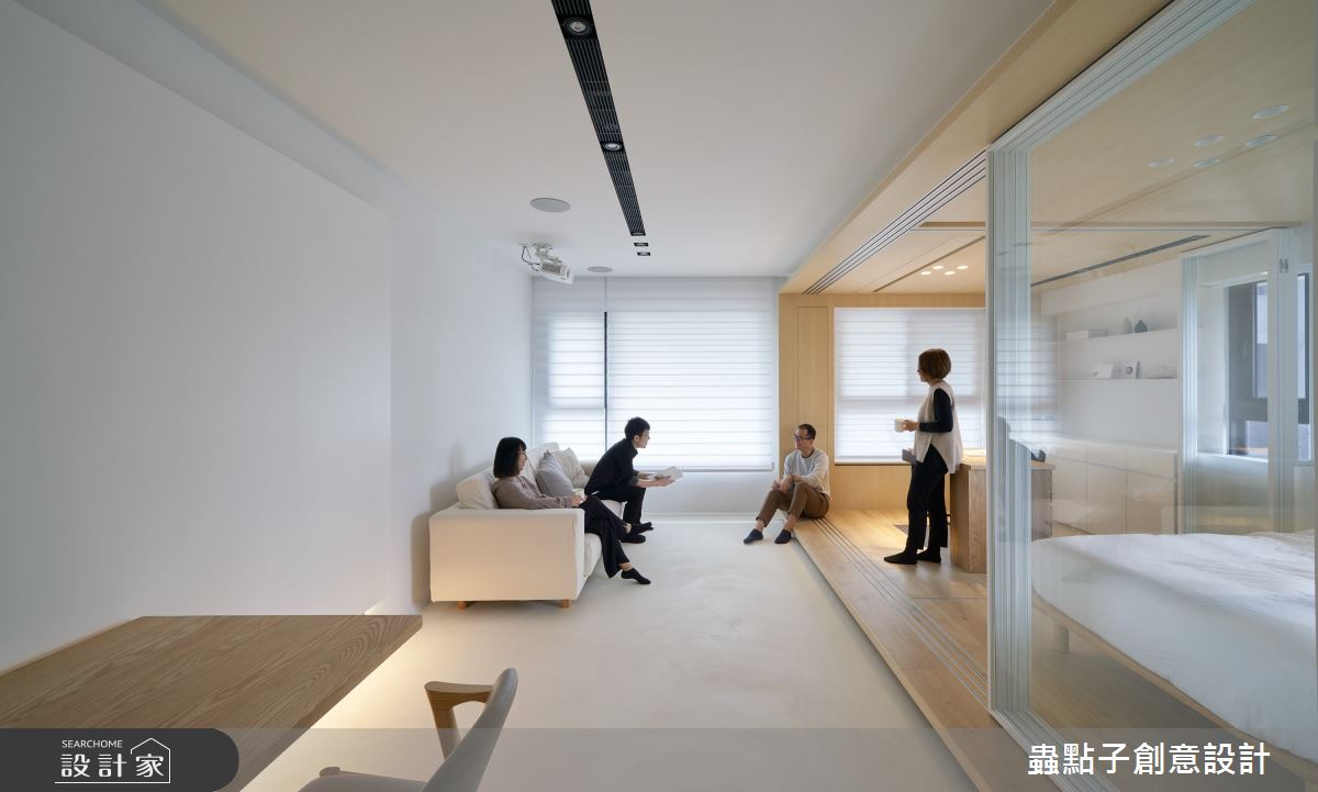 15坪新成屋(5年以下)＿北歐風客廳餐廳臥室書房案例圖片＿蟲點子創意設計＿蟲點子_113之15