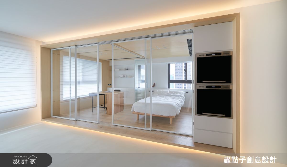 15坪新成屋(5年以下)＿北歐風臥室書房案例圖片＿蟲點子創意設計＿蟲點子_113之20