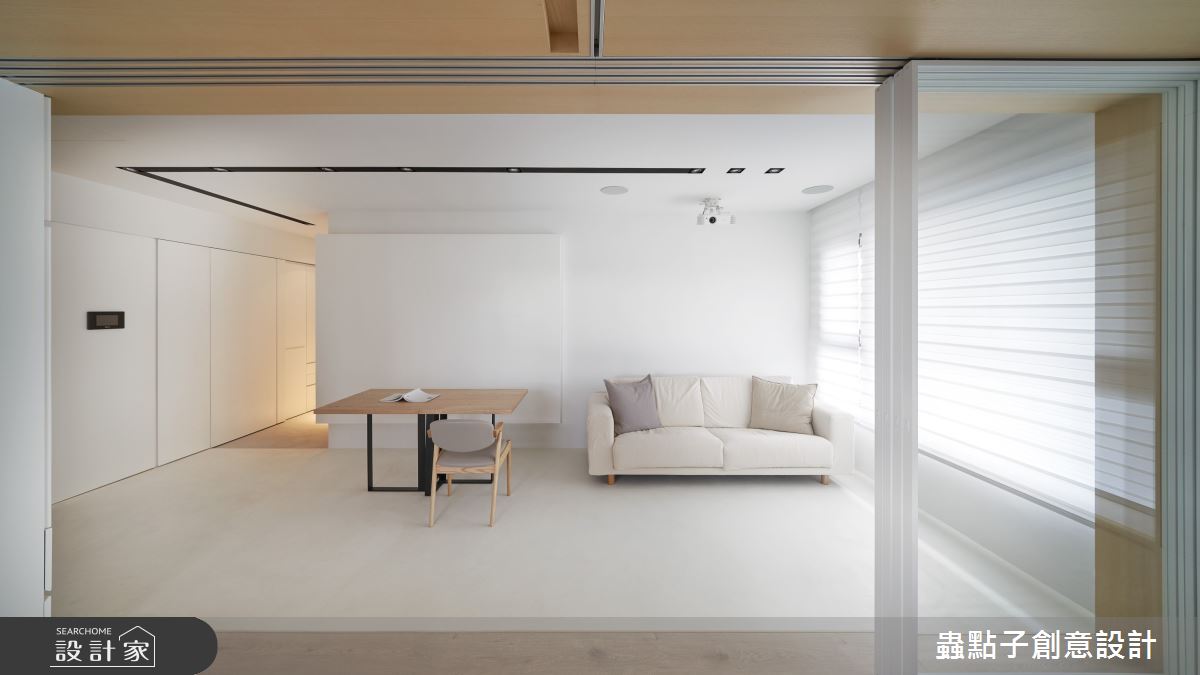 15坪新成屋(5年以下)＿北歐風客廳餐廳案例圖片＿蟲點子創意設計＿蟲點子_113之7