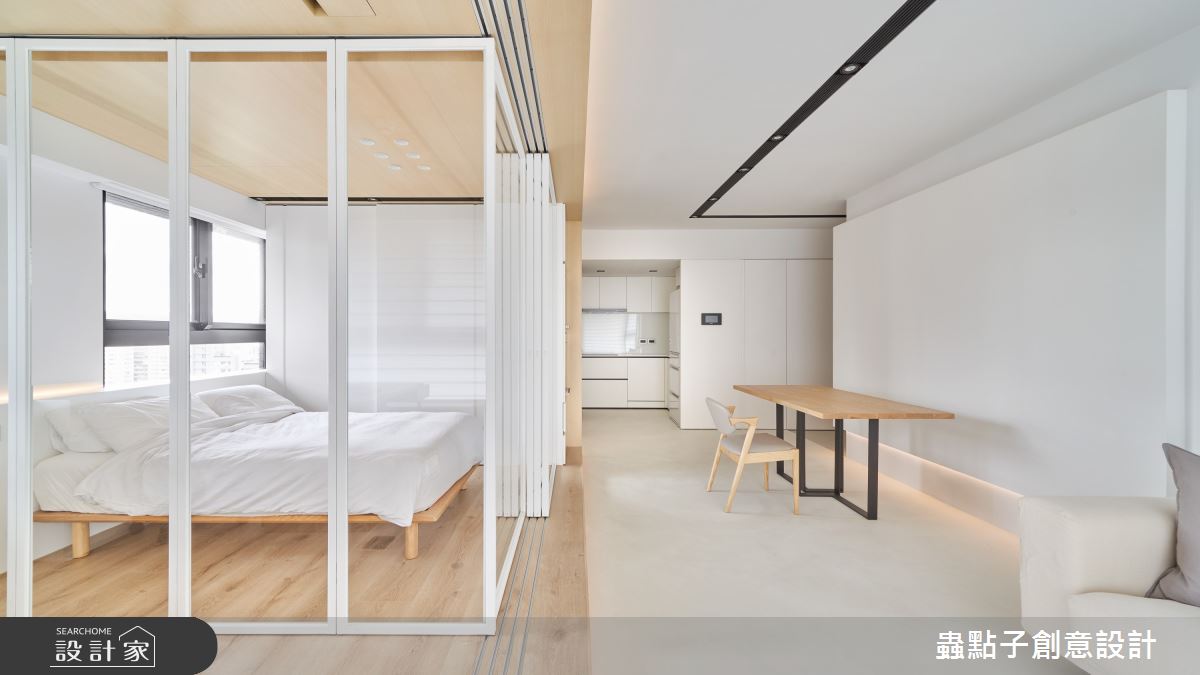 15坪新成屋(5年以下)＿北歐風客廳餐廳廚房臥室案例圖片＿蟲點子創意設計＿蟲點子_113之6