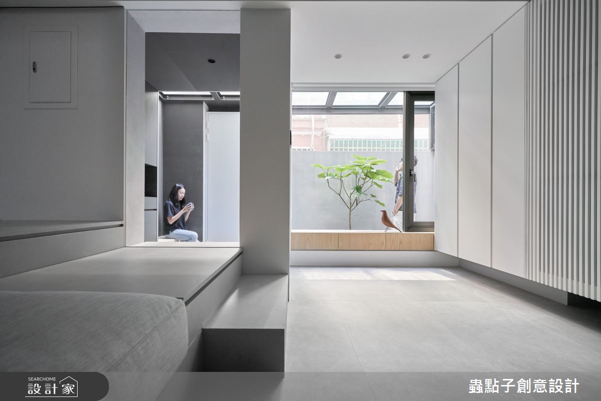 30坪老屋(31~40年)＿北歐風玄關客廳樓梯案例圖片＿蟲點子創意設計＿蟲點子_114之11