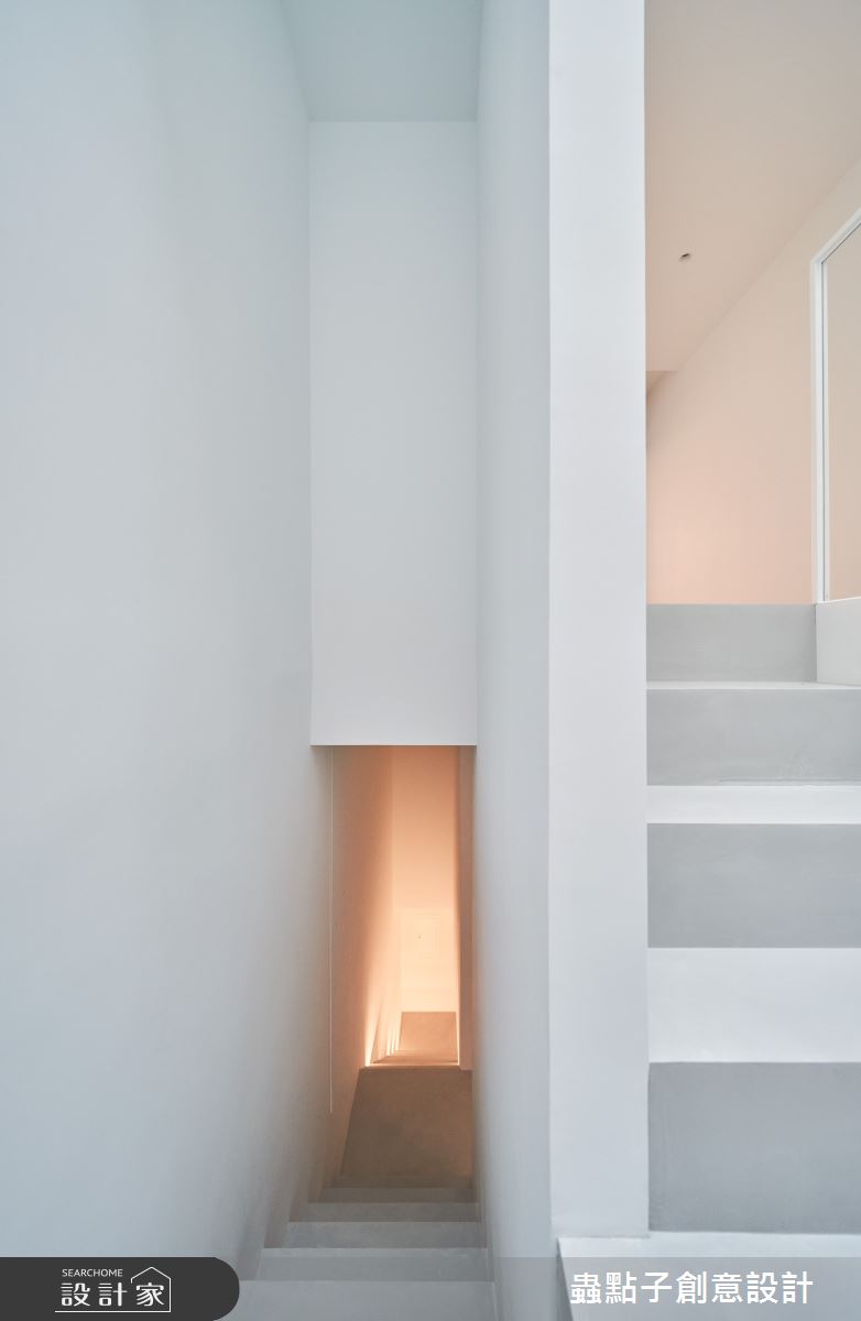 30坪老屋(31~40年)＿北歐風樓梯案例圖片＿蟲點子創意設計＿蟲點子_114之30