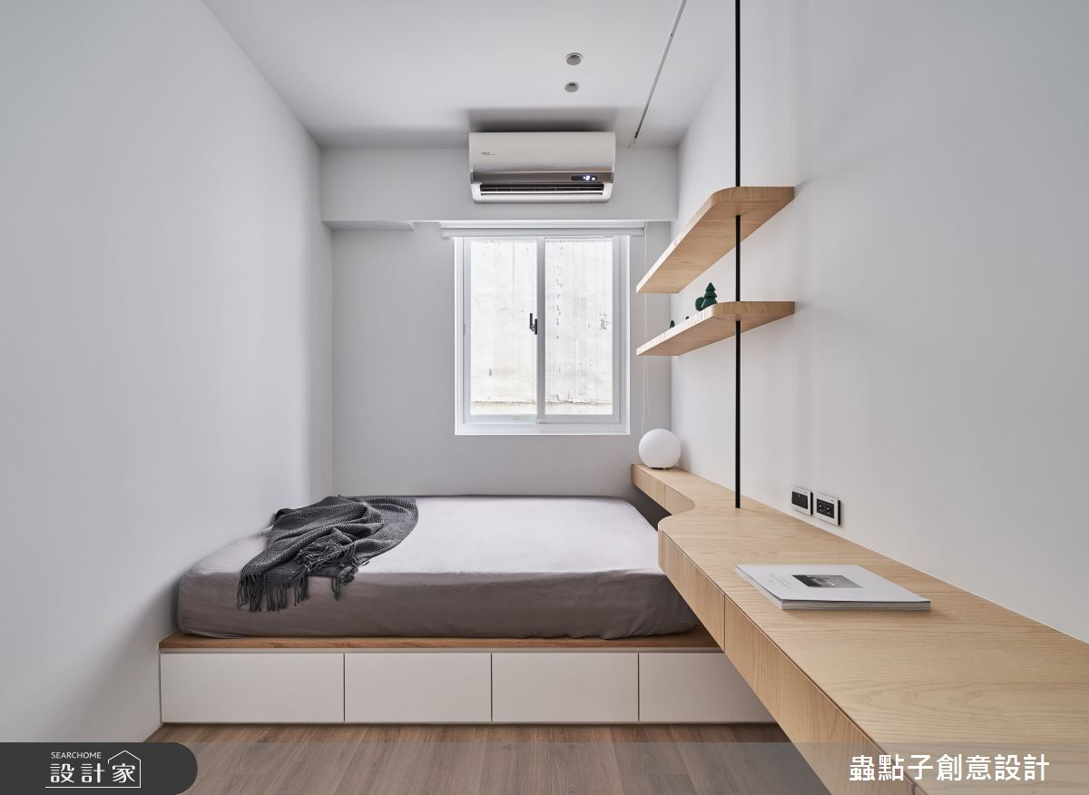 30坪老屋(31~40年)＿北歐風臥室案例圖片＿蟲點子創意設計＿蟲點子_114之33