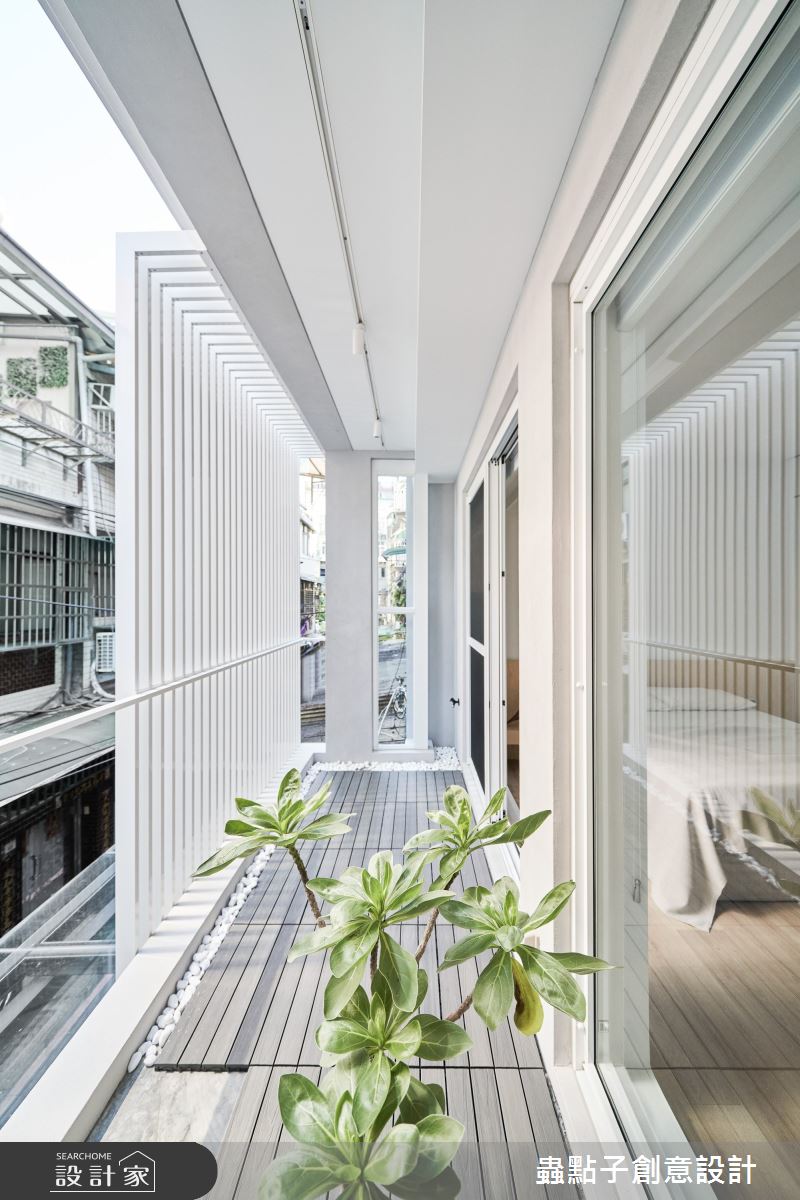 30坪老屋(31~40年)＿北歐風陽台案例圖片＿蟲點子創意設計＿蟲點子_114之35