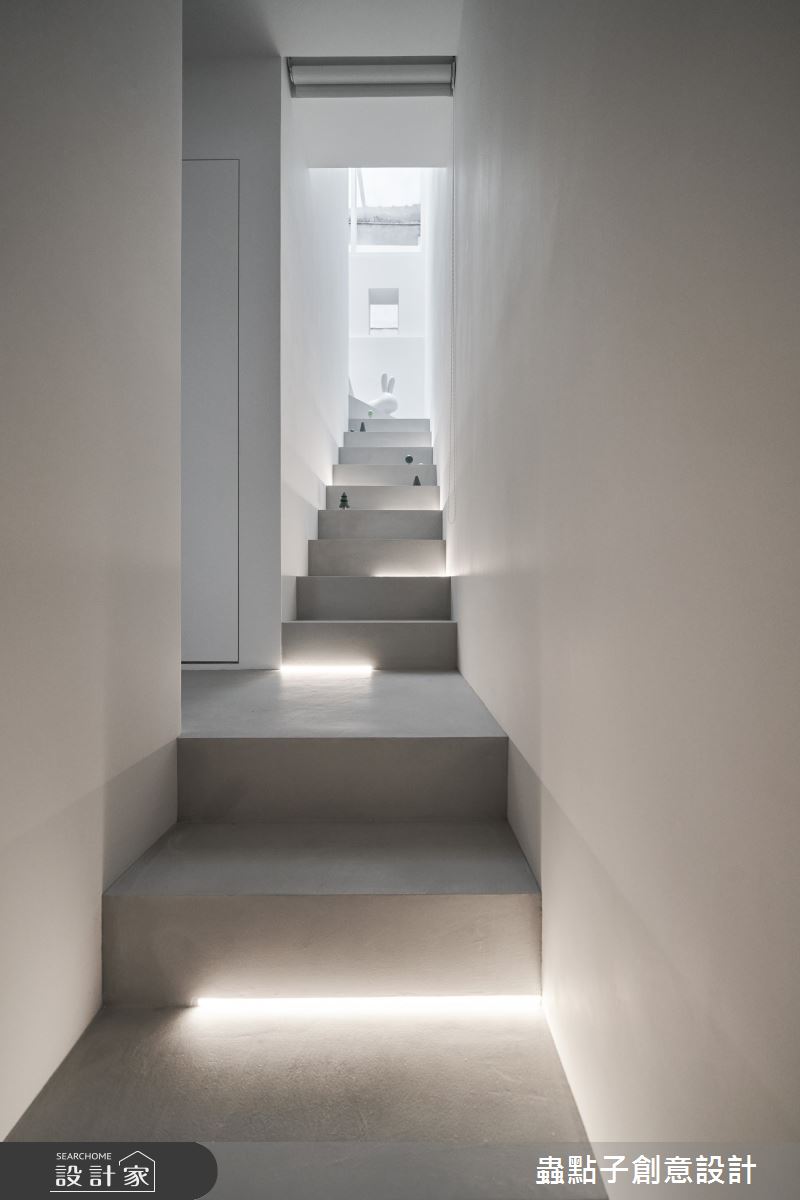 30坪老屋(31~40年)＿北歐風樓梯案例圖片＿蟲點子創意設計＿蟲點子_114之32