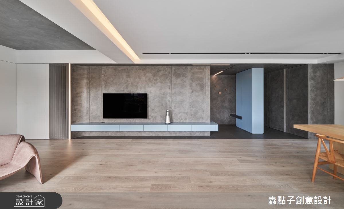 52坪中古屋(5~15年)＿簡約風玄關客廳案例圖片＿蟲點子創意設計＿蟲點子_115之4