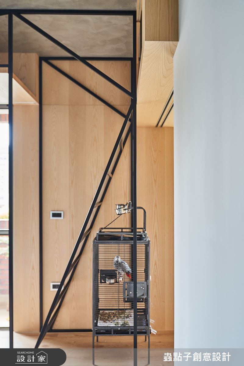 52坪中古屋(5~15年)＿簡約風樓梯寵物案例圖片＿蟲點子創意設計＿蟲點子_115之29