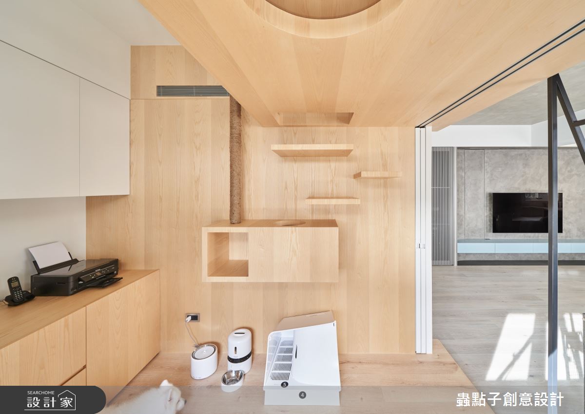 52坪中古屋(5~15年)＿簡約風書房寵物案例圖片＿蟲點子創意設計＿蟲點子_115之36