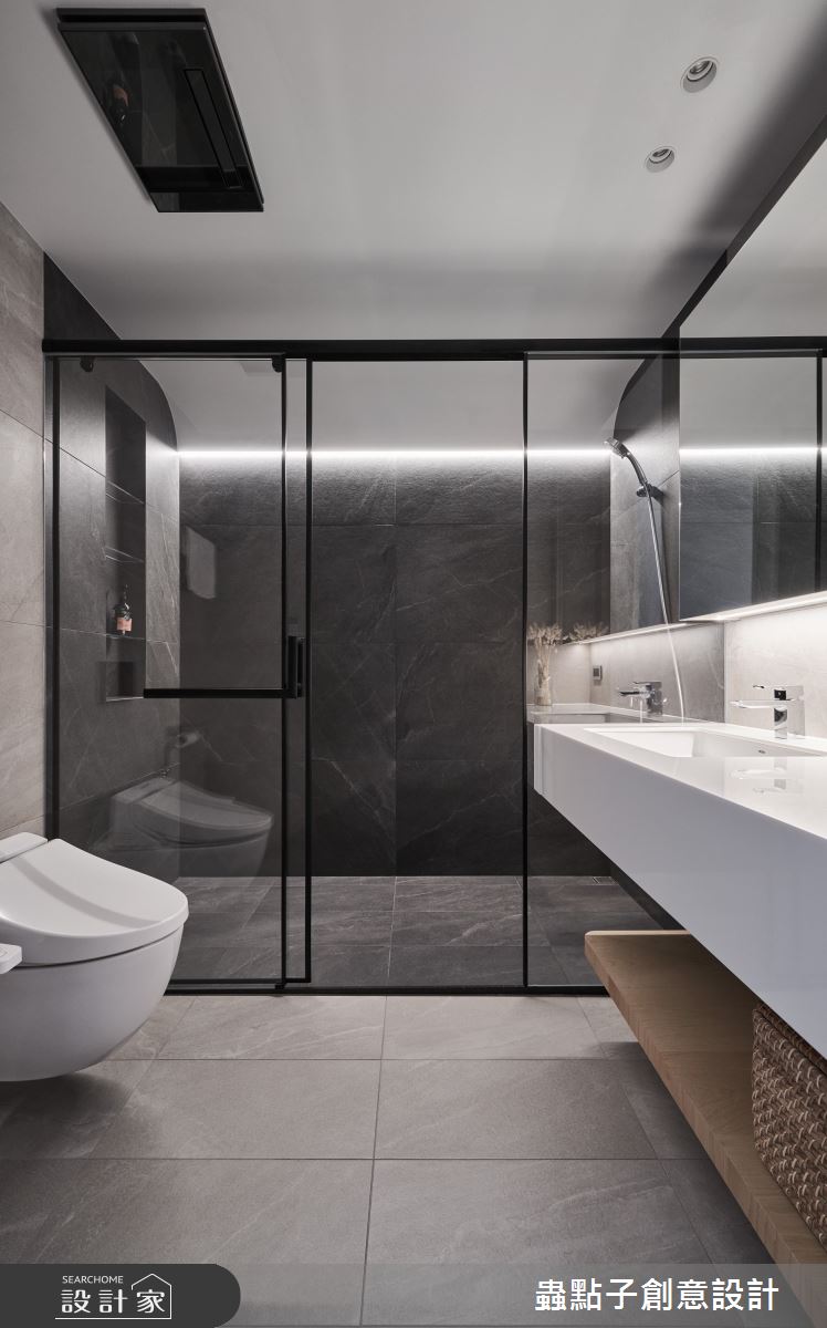52坪中古屋(5~15年)＿簡約風浴室案例圖片＿蟲點子創意設計＿蟲點子_115之54
