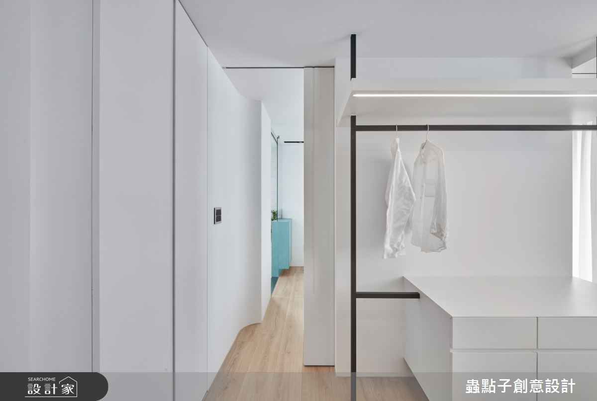 25坪老屋(16~30年)＿簡約風臥室更衣間案例圖片＿蟲點子創意設計＿蟲點子_116之38
