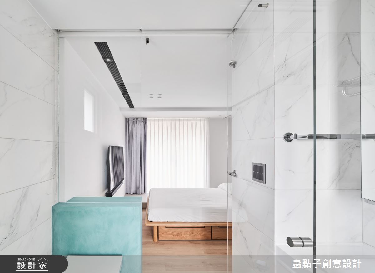 25坪老屋(16~30年)＿簡約風臥室浴室案例圖片＿蟲點子創意設計＿蟲點子_116之32
