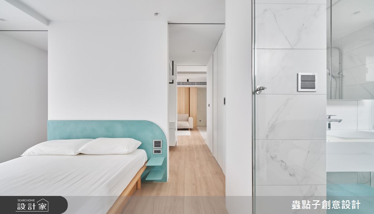 25坪老屋(16~30年)＿簡約風臥室浴室案例圖片＿蟲點子創意設計＿蟲點子_116之31