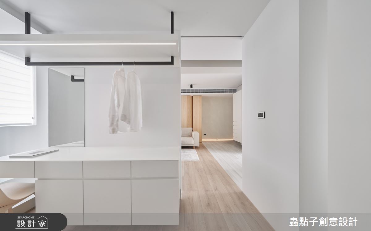 25坪老屋(16~30年)＿簡約風更衣間案例圖片＿蟲點子創意設計＿蟲點子_116之35