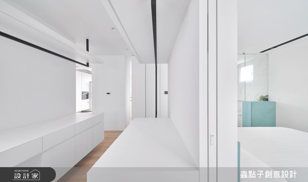 25坪老屋(16~30年)＿簡約風更衣間案例圖片＿蟲點子創意設計＿蟲點子_116之41