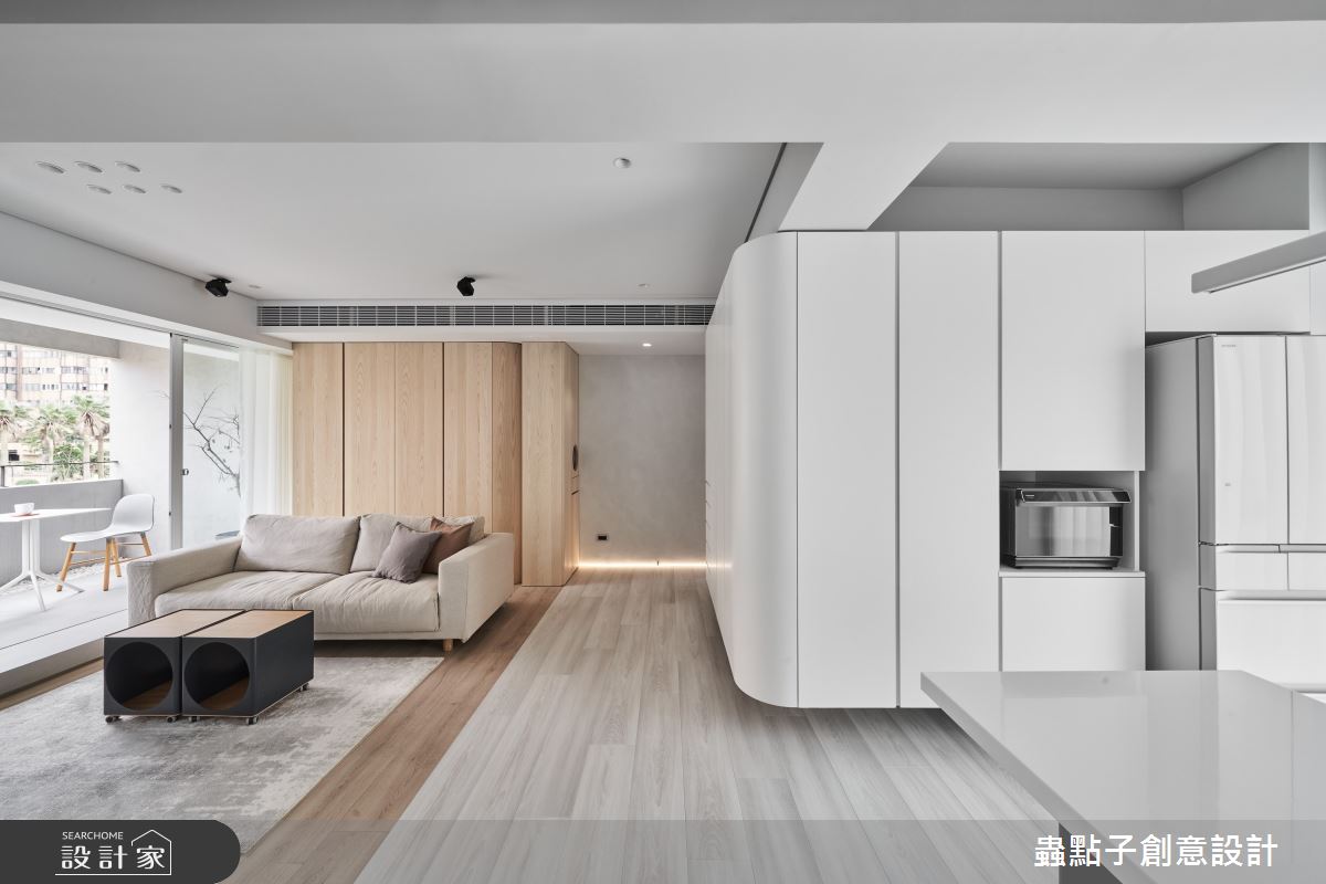 25坪老屋(16~30年)＿簡約風客廳餐廳案例圖片＿蟲點子創意設計＿蟲點子_116之4