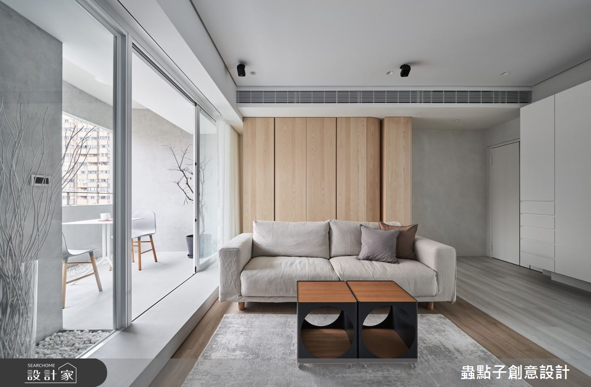 25坪老屋(16~30年)＿簡約風客廳案例圖片＿蟲點子創意設計＿蟲點子_116之3
