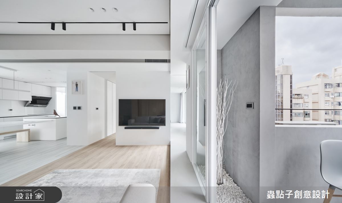 25坪老屋(16~30年)＿簡約風客廳案例圖片＿蟲點子創意設計＿蟲點子_116之8