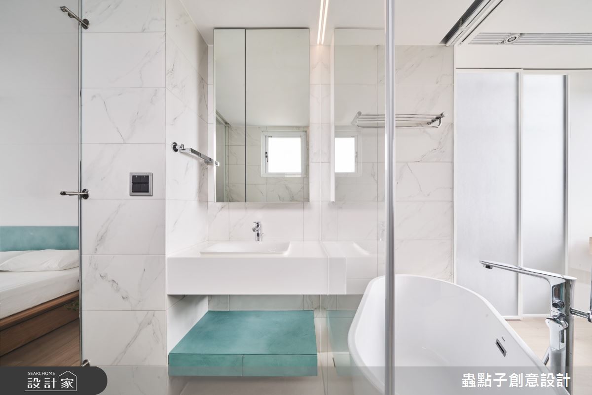 25坪老屋(16~30年)＿簡約風浴室案例圖片＿蟲點子創意設計＿蟲點子_116之40