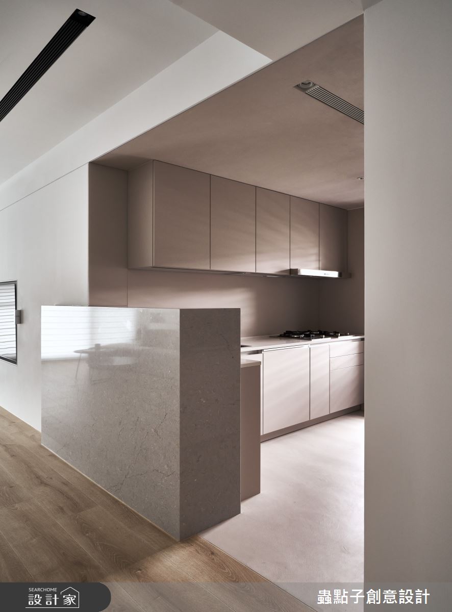 35坪新成屋(5年以下)＿簡約風廚房吧檯中島案例圖片＿蟲點子創意設計＿蟲點子_117之9