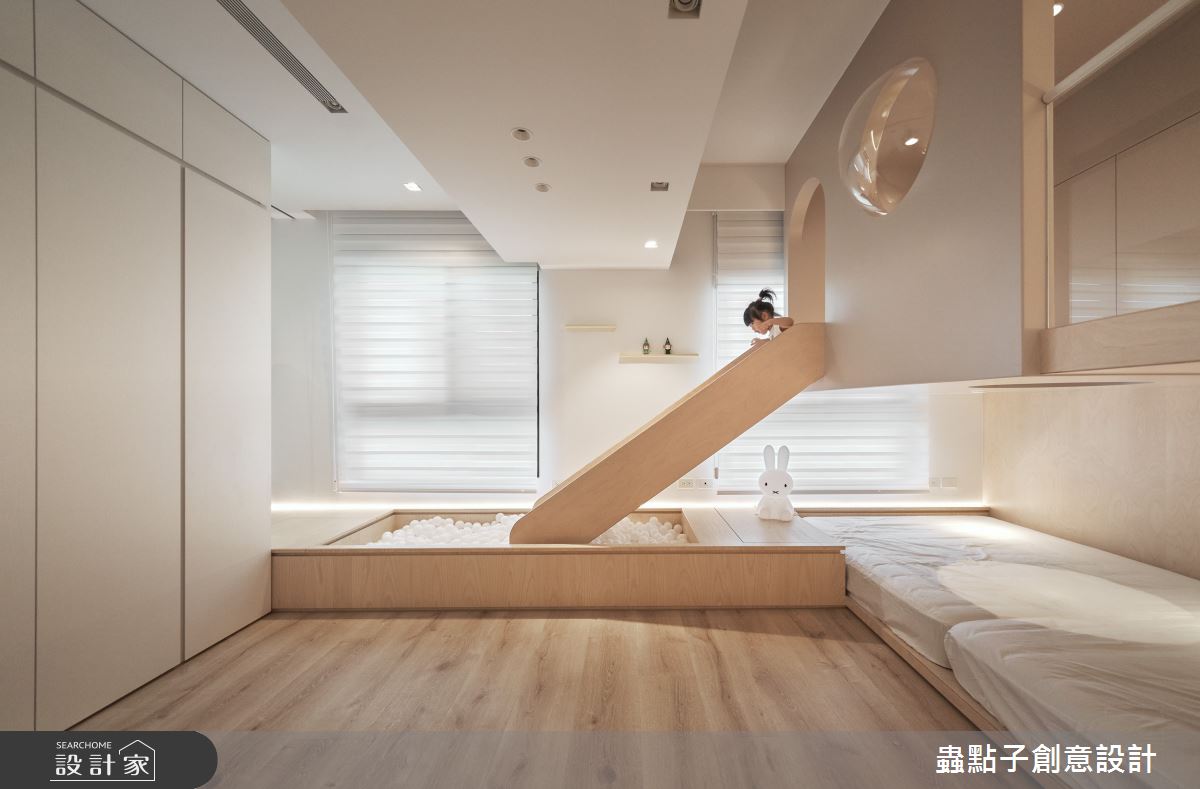 35坪新成屋(5年以下)＿簡約風兒童房兒童房案例圖片＿蟲點子創意設計＿蟲點子_117之20