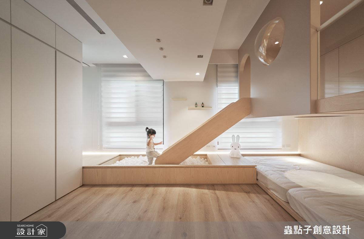 35坪新成屋(5年以下)＿簡約風兒童房兒童房案例圖片＿蟲點子創意設計＿蟲點子_117之22
