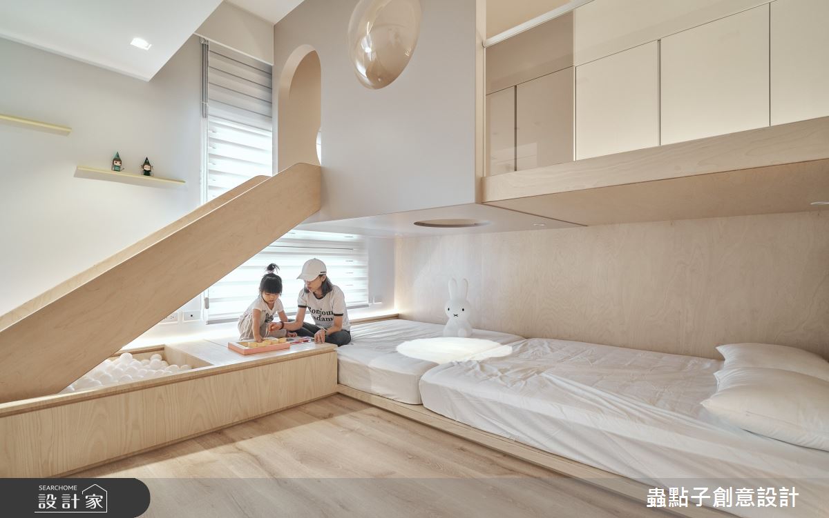 35坪新成屋(5年以下)＿簡約風兒童房兒童房案例圖片＿蟲點子創意設計＿蟲點子_117之29