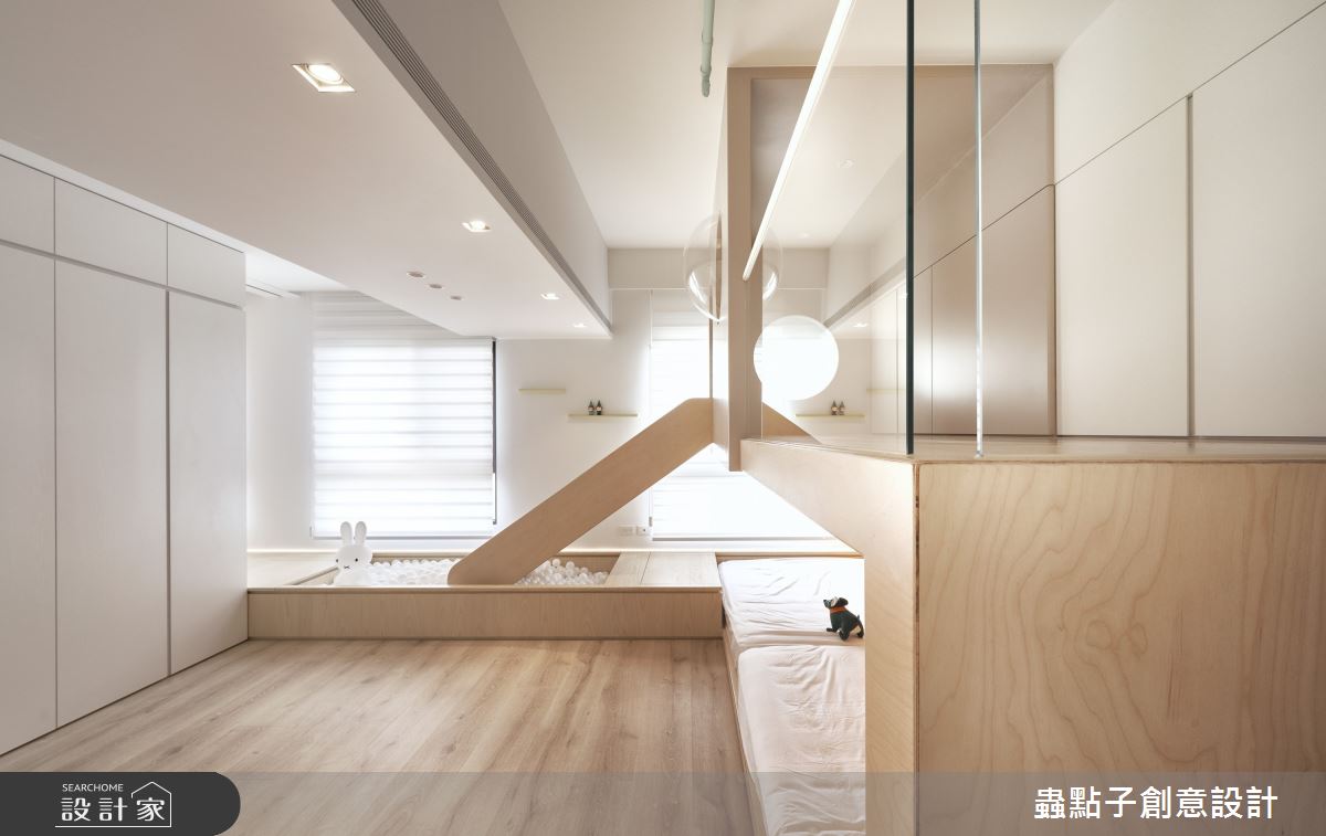 35坪新成屋(5年以下)＿簡約風兒童房兒童房案例圖片＿蟲點子創意設計＿蟲點子_117之27