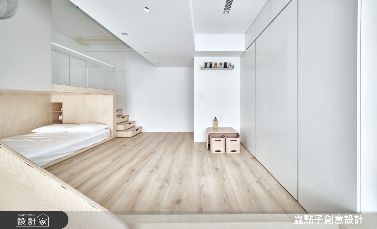 35坪新成屋(5年以下)＿簡約風兒童房樓梯兒童房案例圖片＿蟲點子創意設計＿蟲點子_117之43