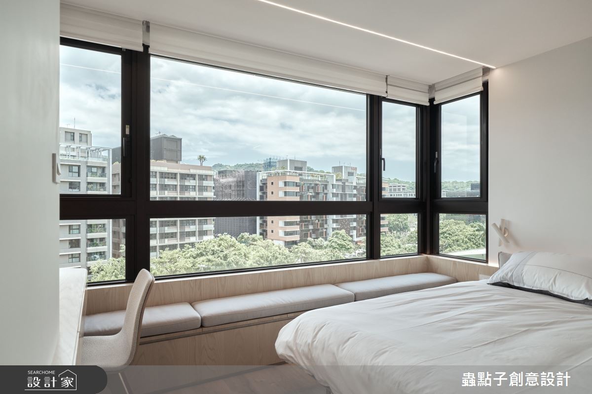 35坪新成屋(5年以下)＿簡約風臥室臥榻案例圖片＿蟲點子創意設計＿蟲點子_117之47