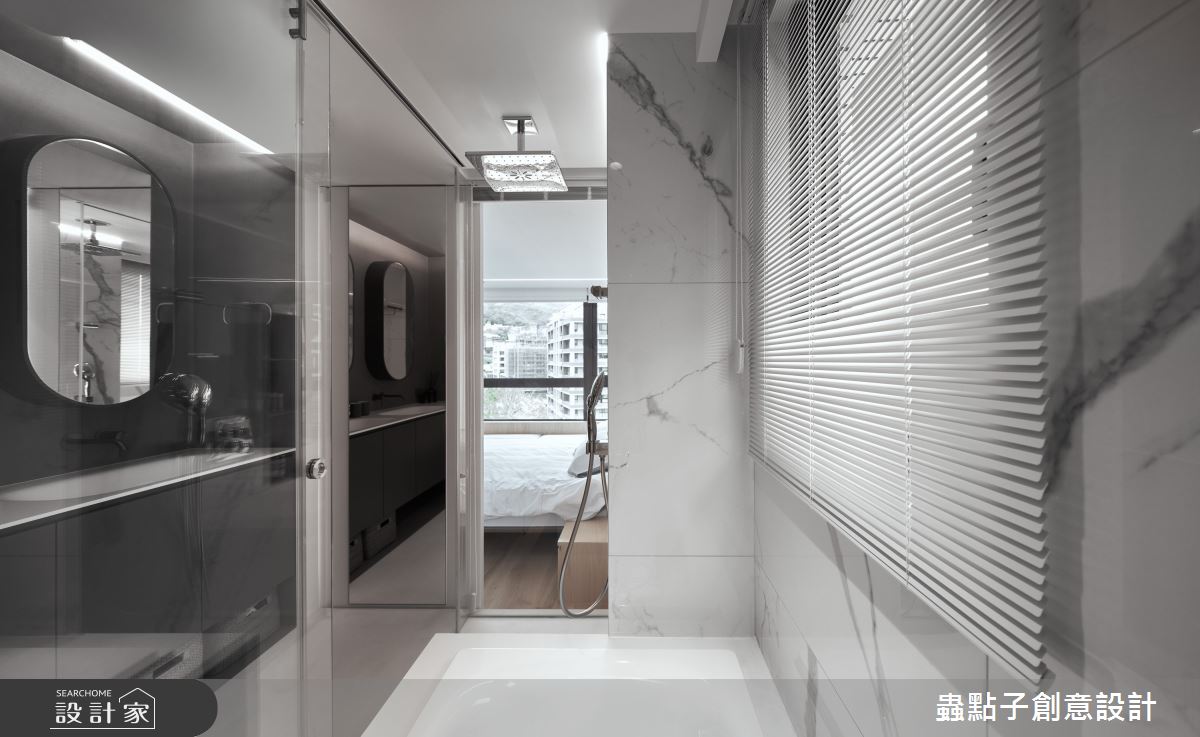 35坪新成屋(5年以下)＿簡約風臥室浴室案例圖片＿蟲點子創意設計＿蟲點子_117之57